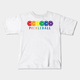 Pickleballs Kids T-Shirt